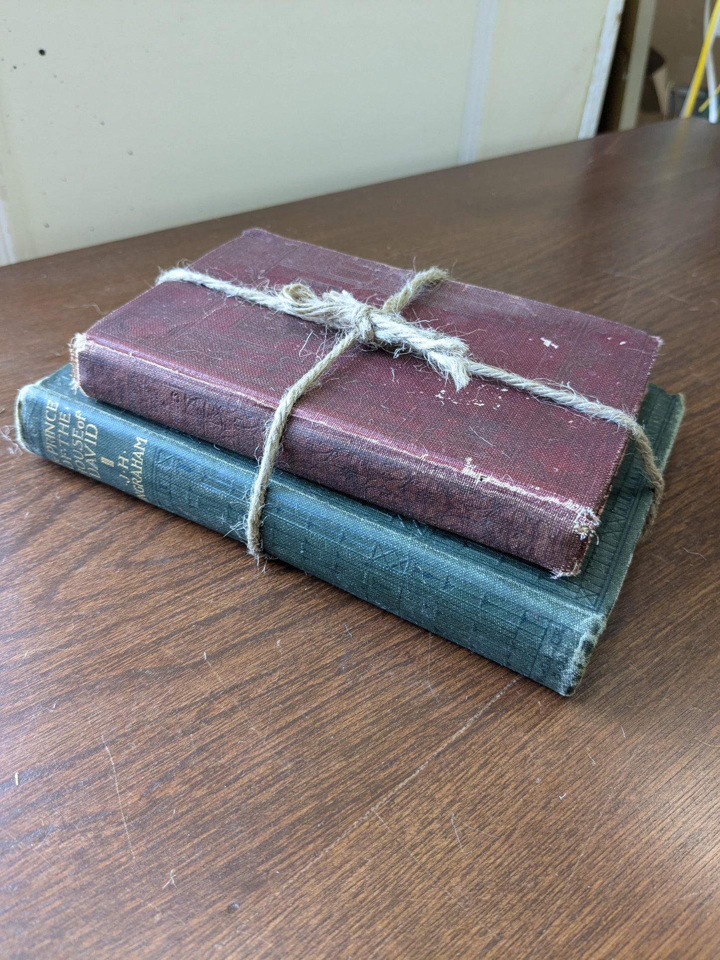 Set of antique books