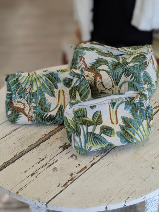 Makeup bag monkey