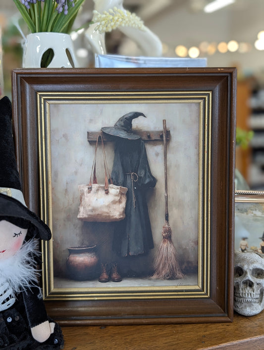 Witches hallway framed print 8x10