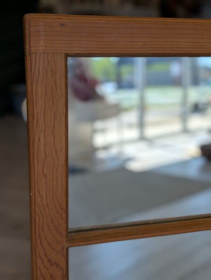 Large Wooden frame mirror