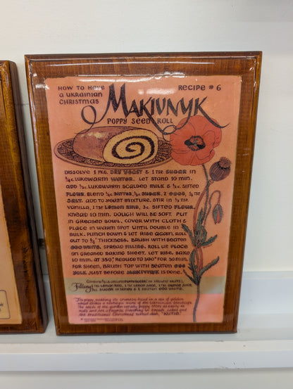 How To Have A Ukrainian Christmas - Set of 3 Wall Hangings