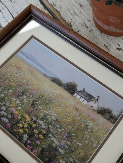 Framed field print