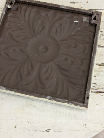 Faux metal tiles