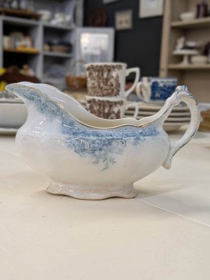 Ironstone gravy boat