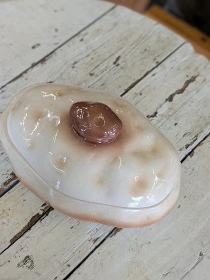 Ceramic potato dish