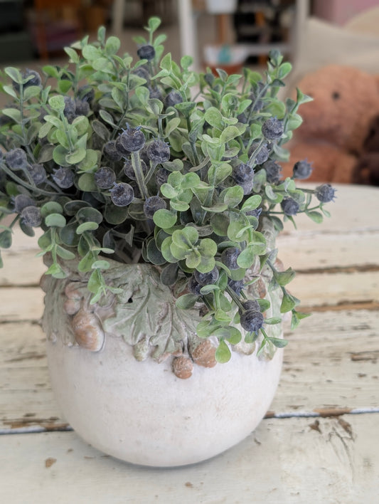 7" Eucalyptus / blueberry stick