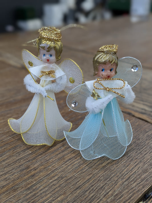 Set of vintage angels