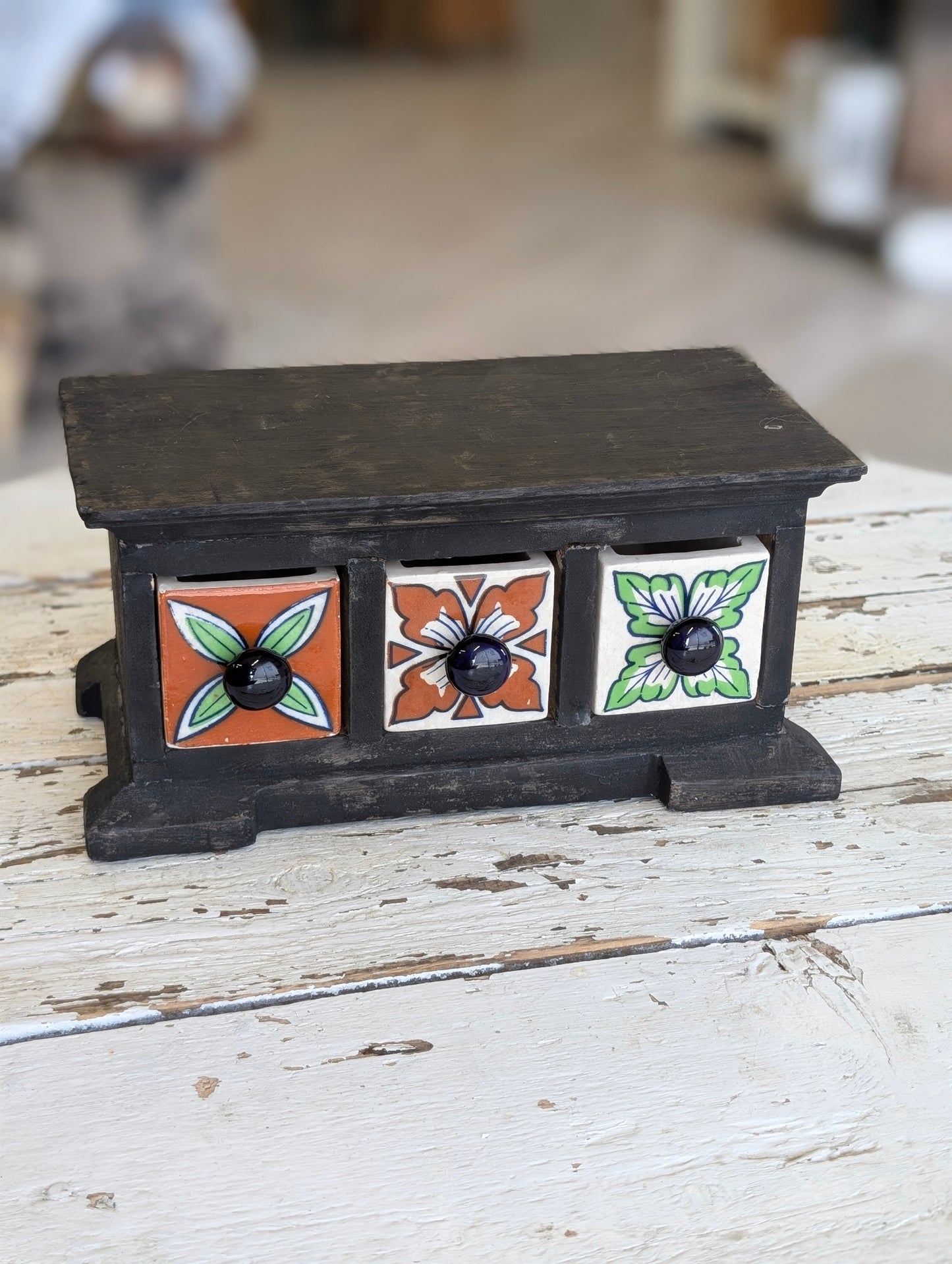 Small wooden box