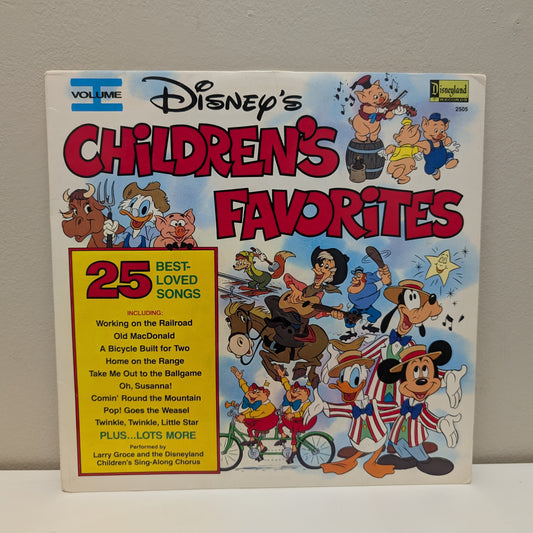 Disney's Children's Favorites Vol 1 LP