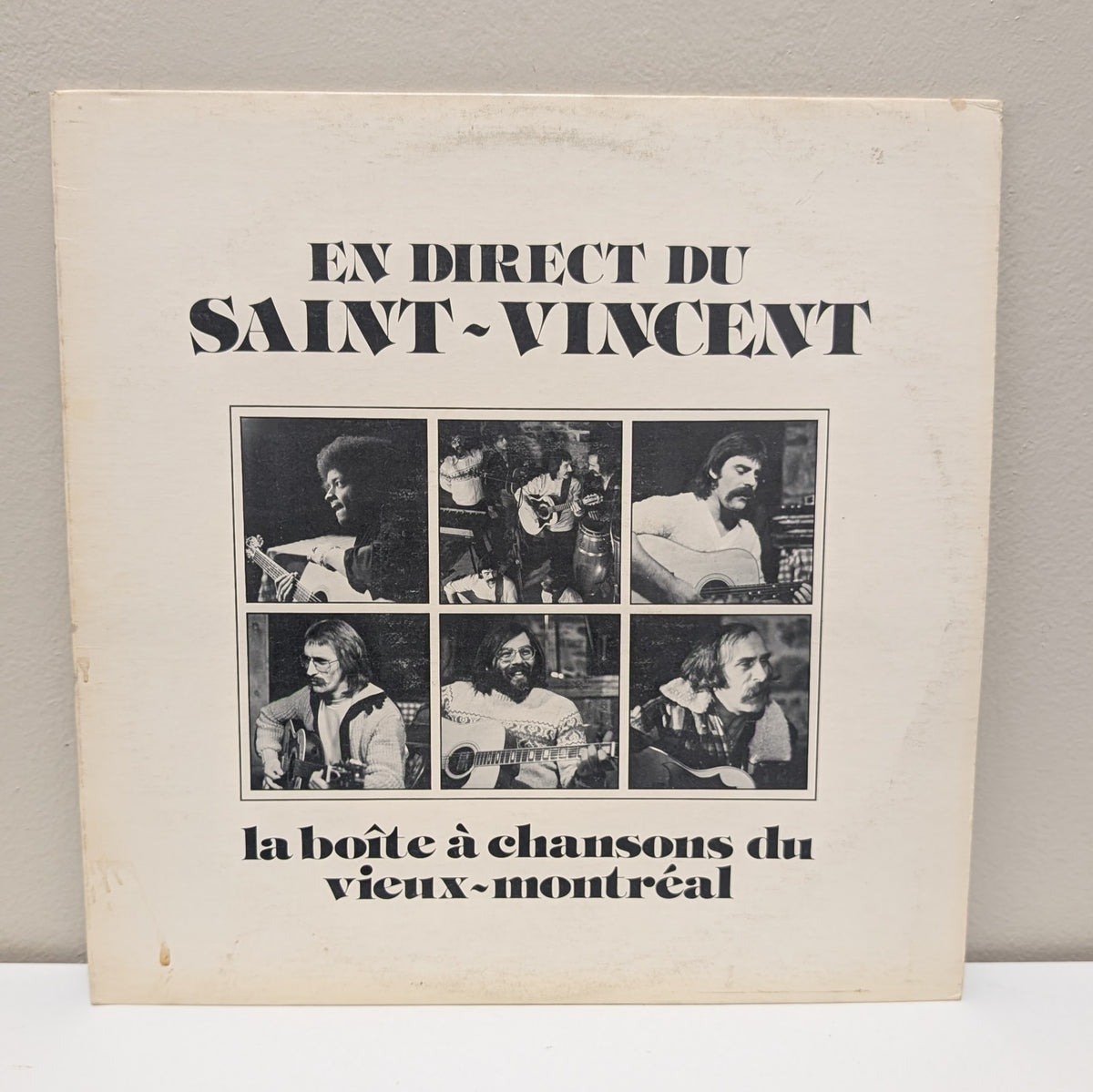 En Direct Du Saint-Vincent LP