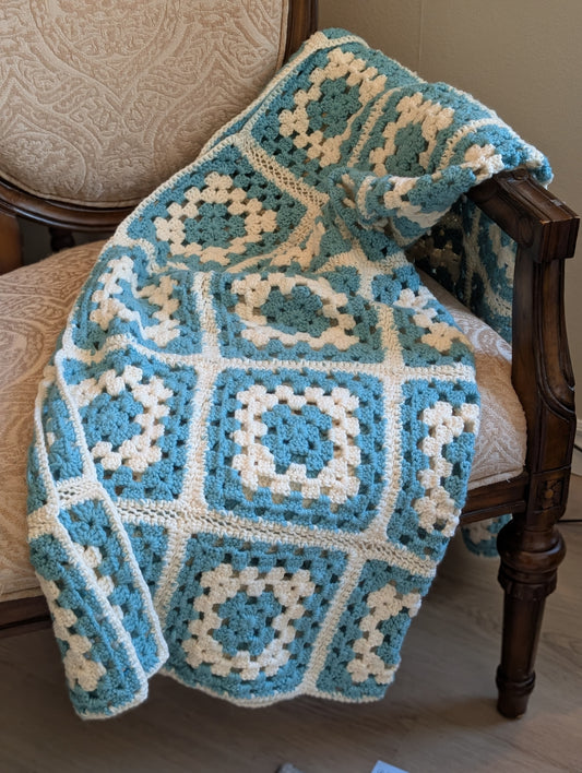 Granny square blanket