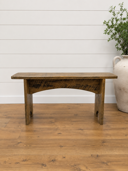 Wood bench