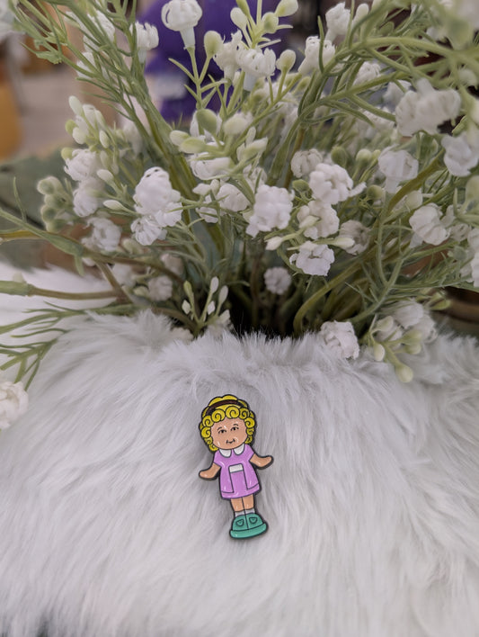 Polly Pocket Doll Pin