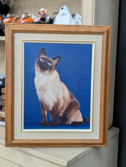 Cat portrait art
