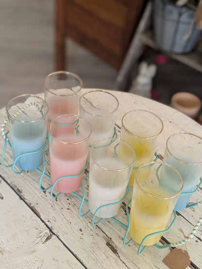 Set of Mid Mod glasse
