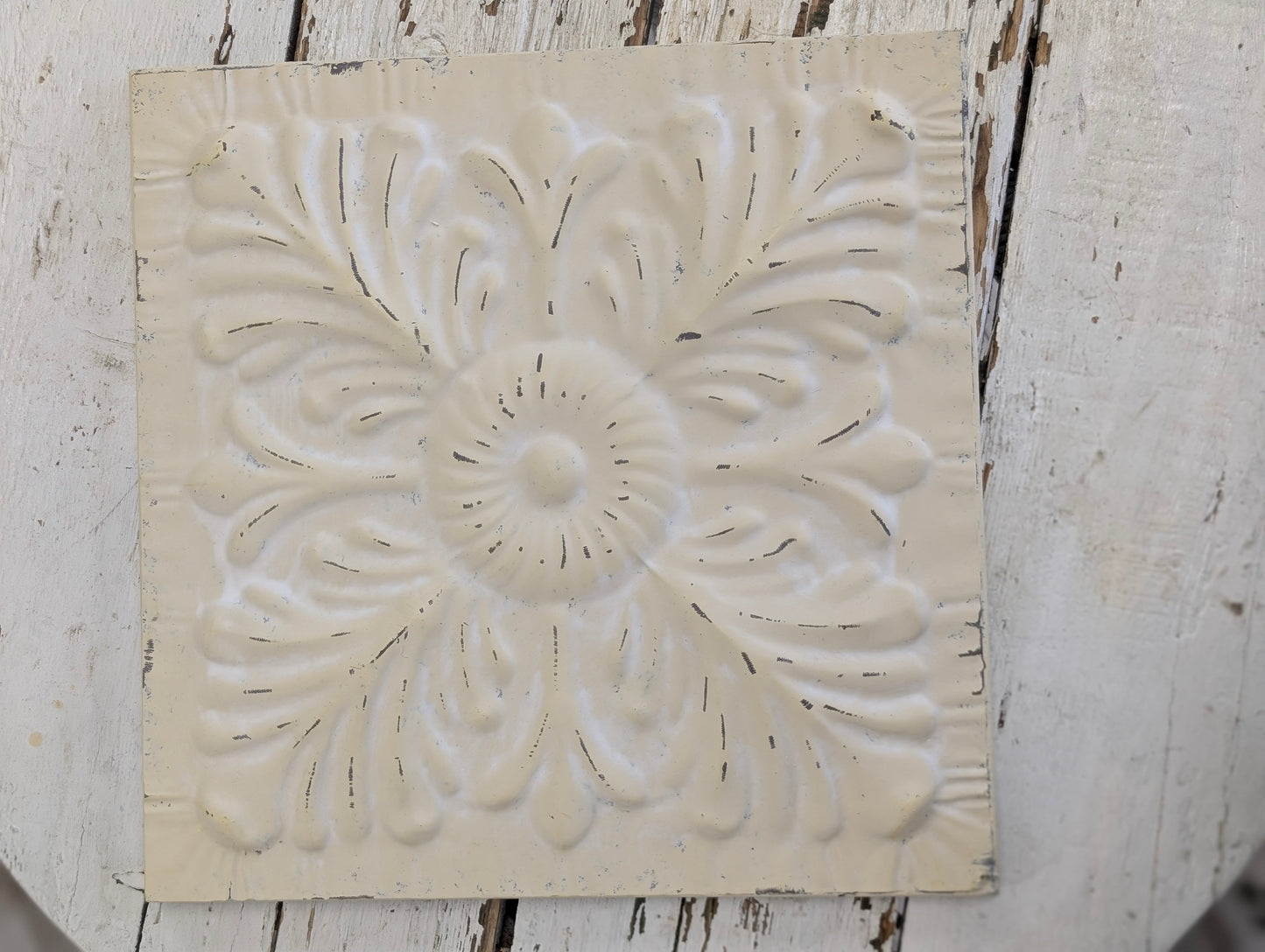 Faux metal tiles