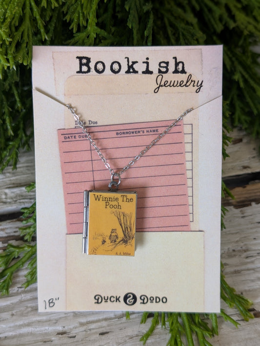 Bookish Jewelry - Winnie The Pooh Locket