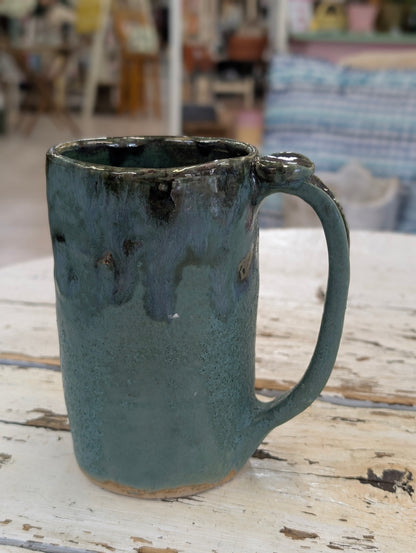 Blue mug
