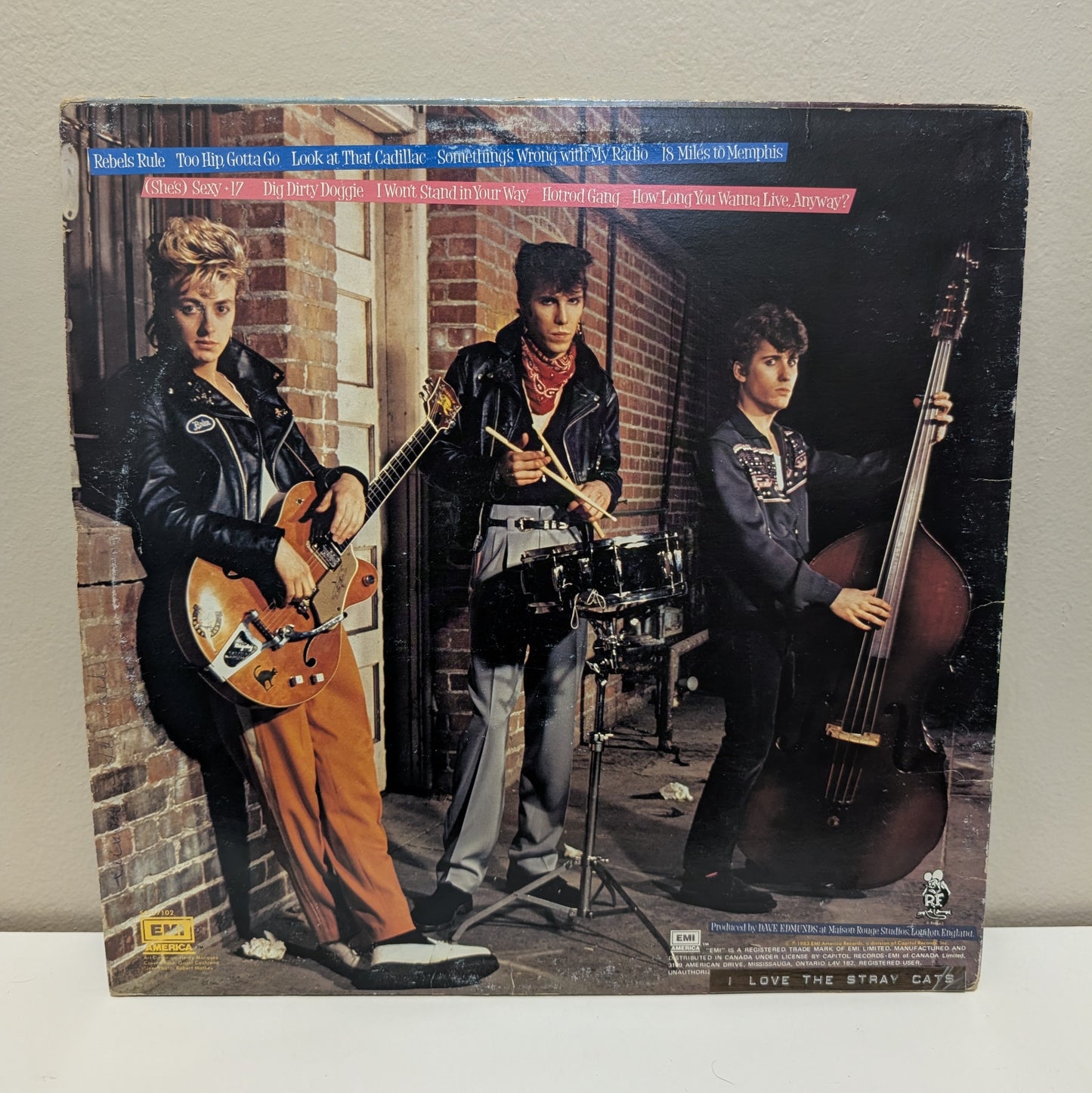 The Stray Cats Rant N' Rave LP