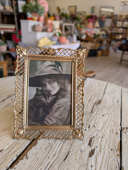 Framed portrait print