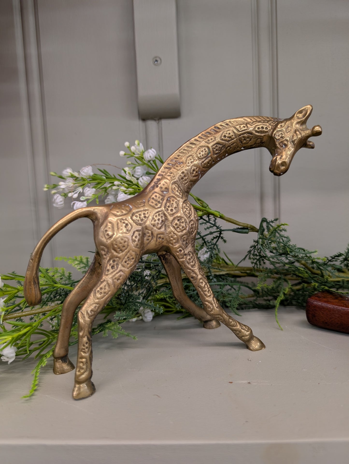 Brass giraffe