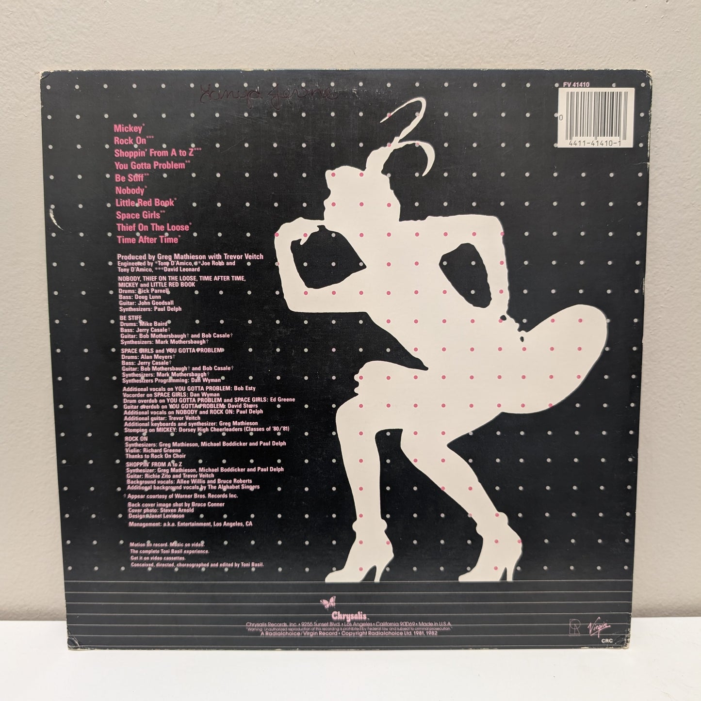 Toni Basil Word of Mouth LP