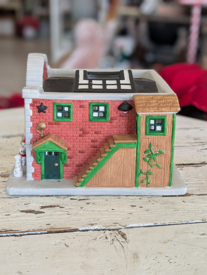 ceramic "Hook & Ladder No. 3" firehouse