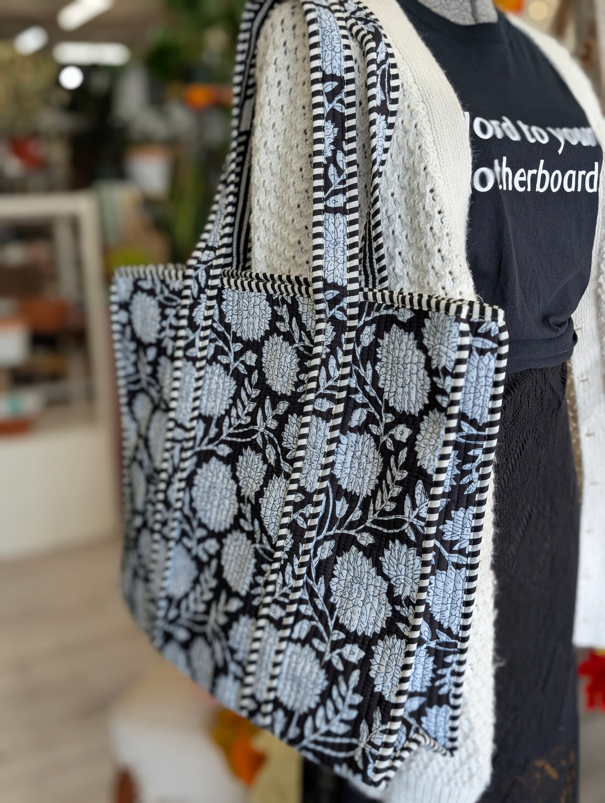Bernie tote bag