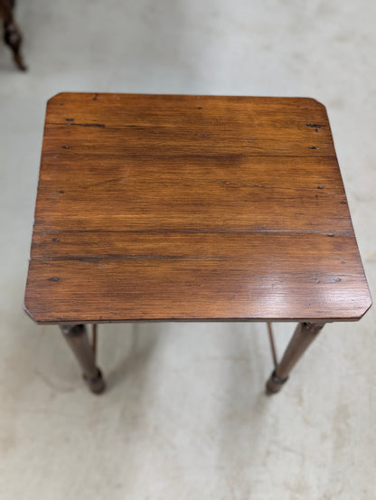 Wooden side table