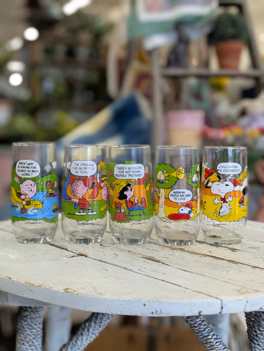 Charlie Brown Vintage glasses
