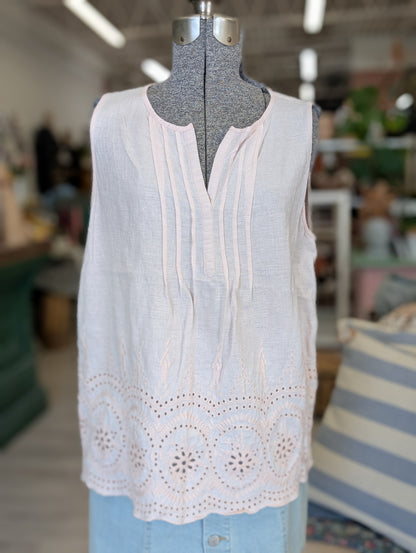 Light pink blouse