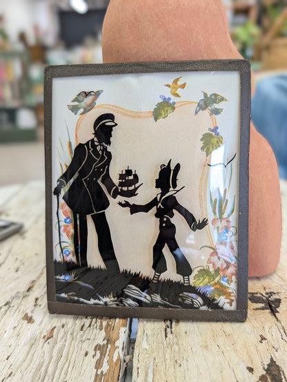 Silhouette paintings