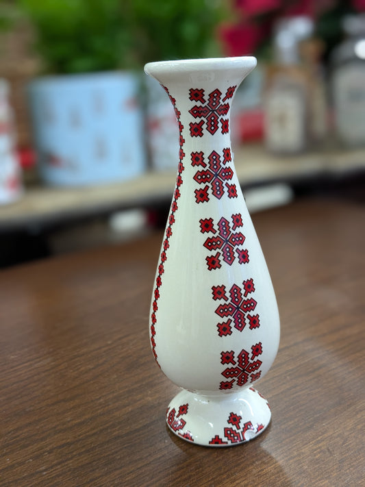 Ukrainian painted vase