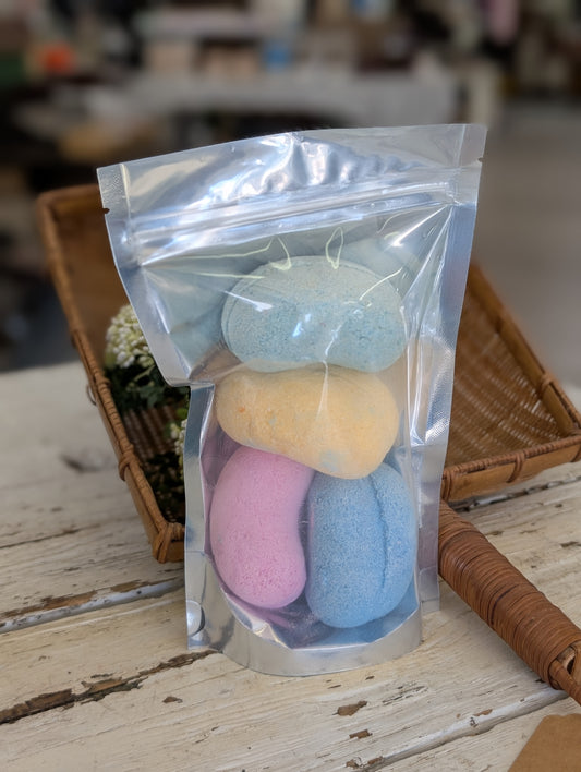 Bag of jellybean bath bombs