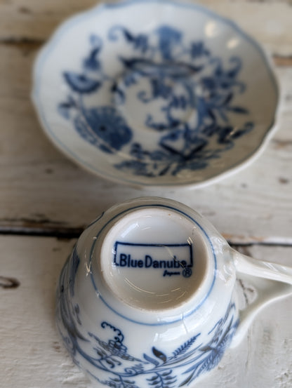 blue Danube Pattern Teacup