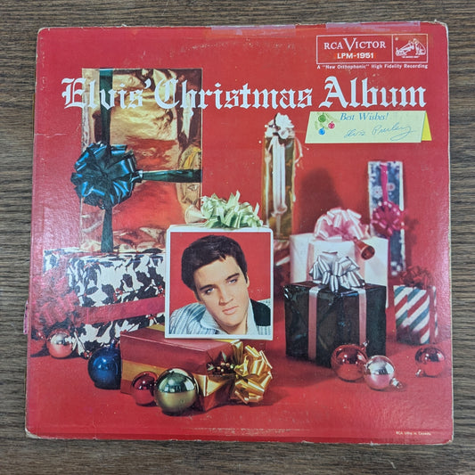 Elvis' Christmas Album LP (RCA Victor Records)