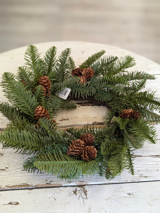 6" Fresh Touch Balsam Wreath