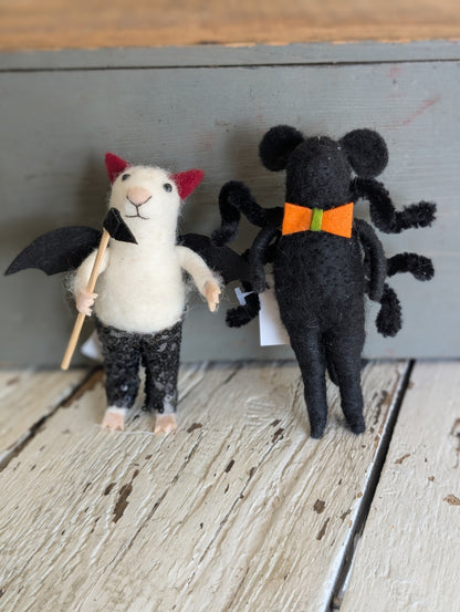 Mice in Halloween Costumes