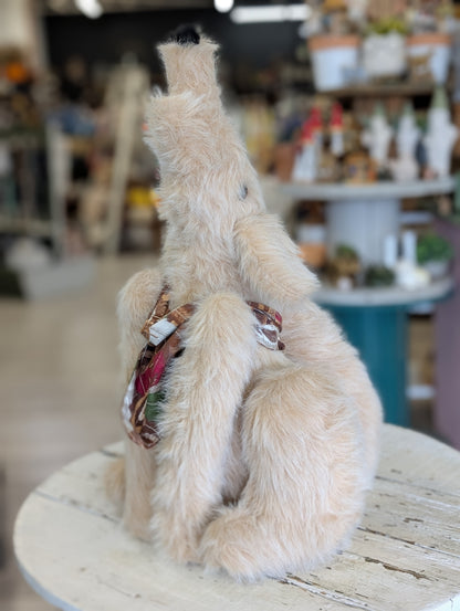 Howling coyote stuffed animal