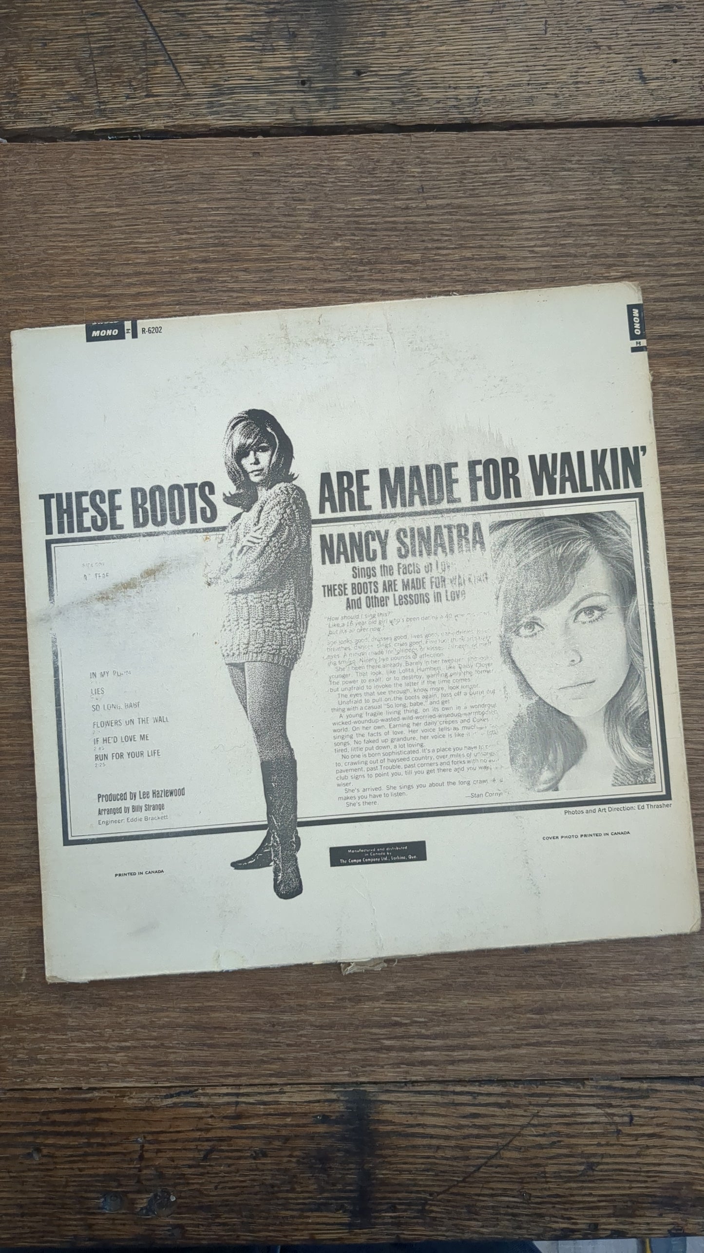 Nancy Sinatra Boots LP