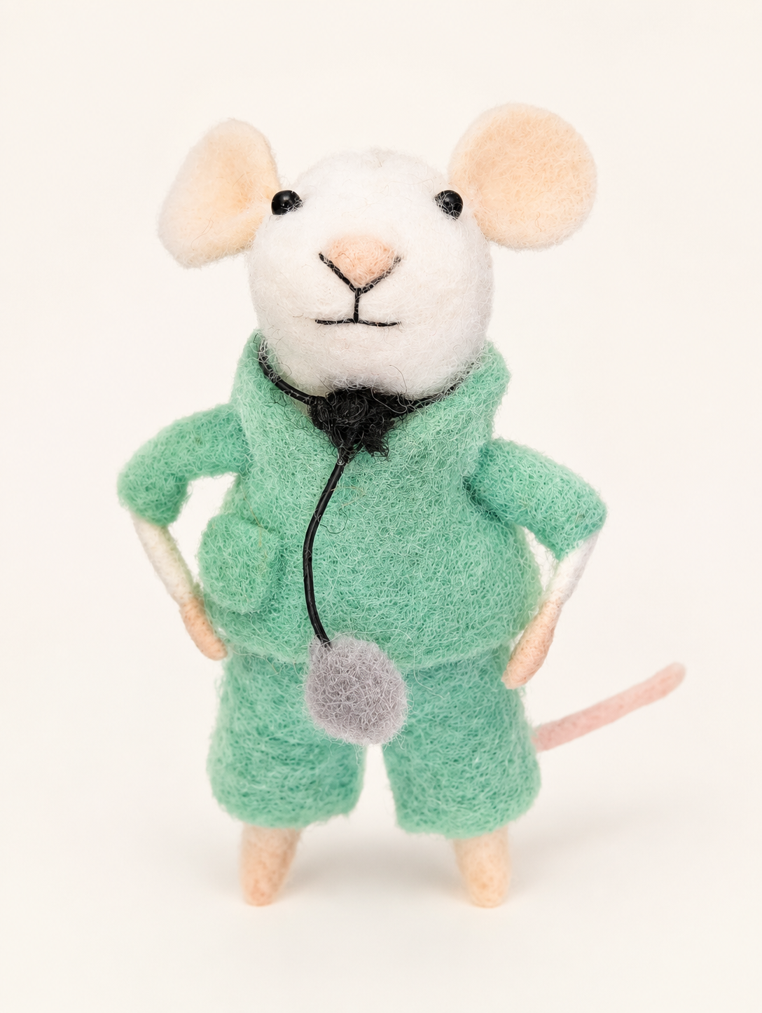 nurse mouse in scrubs