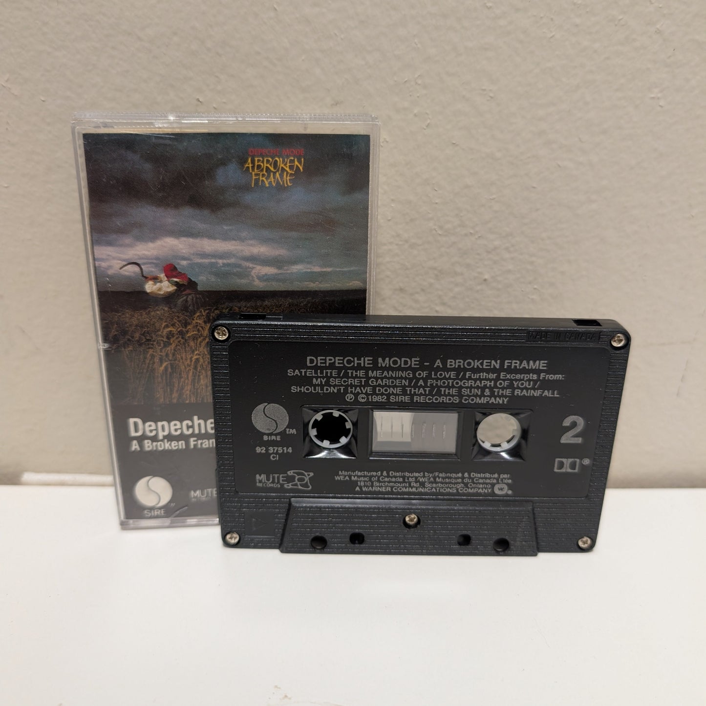 Depeche Mode - A Broken Frame Cassette