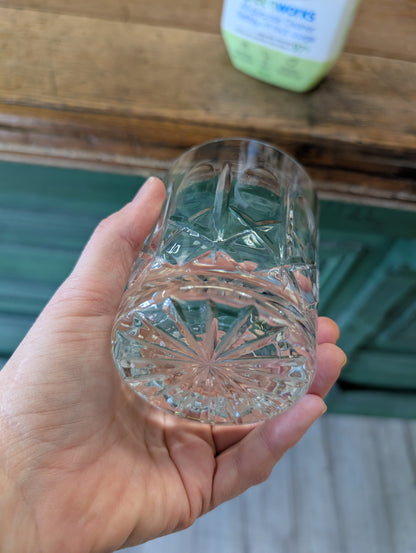 Set of whiskey glasses