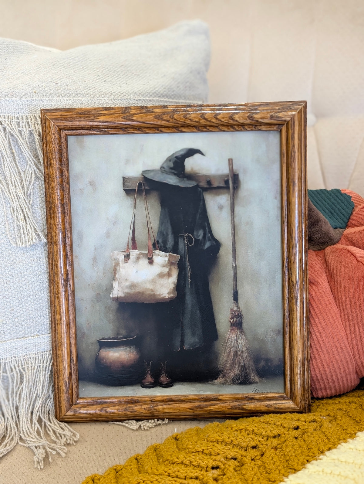 Witch coat rack