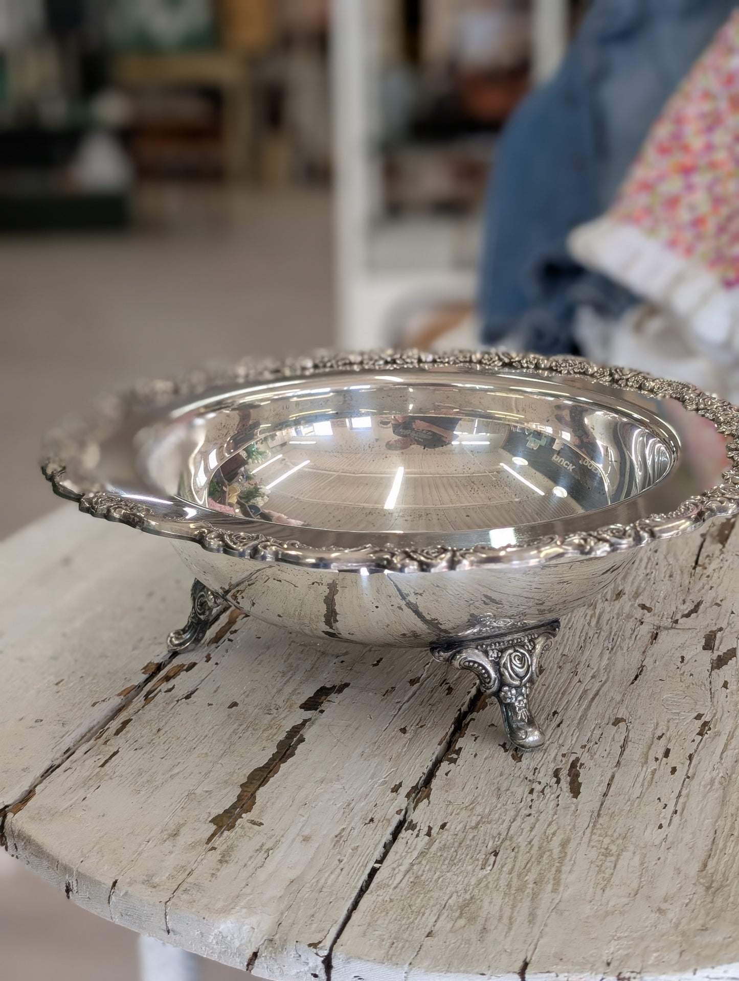 Silver plated bowl
