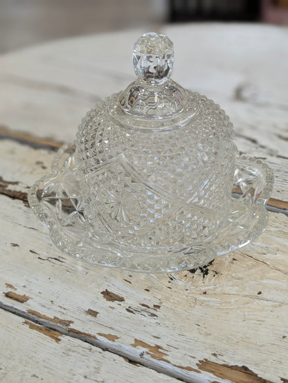 Glass Butter Dish