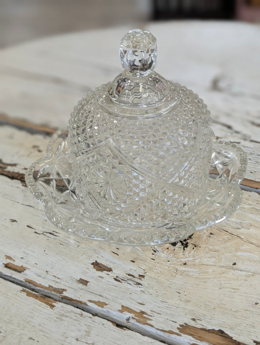 Glass Butter Dish