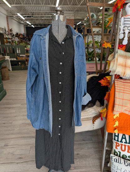 Cotton Jean Button up