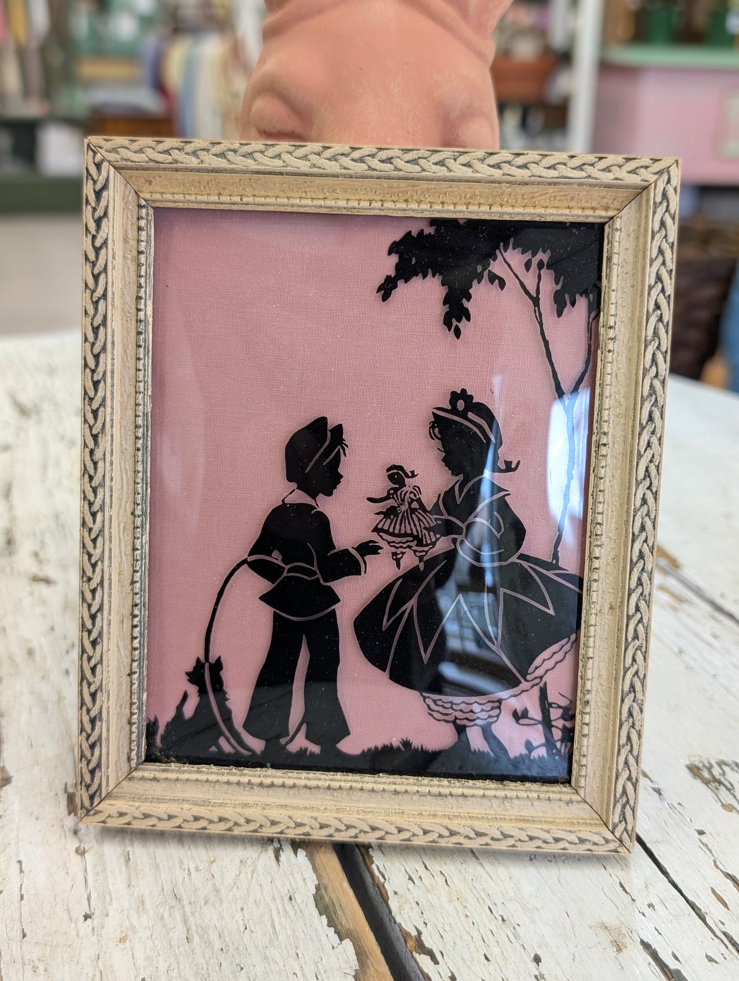 Silhouette paintings