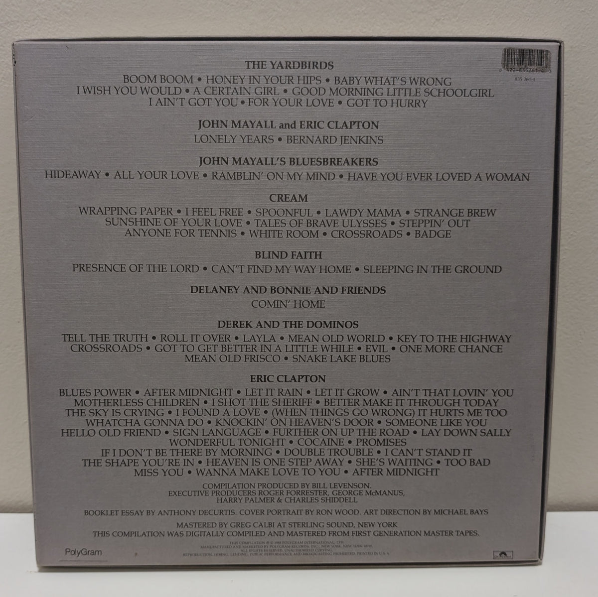Eric Clapton Crossroads 4 Chrome Cassette Edition
